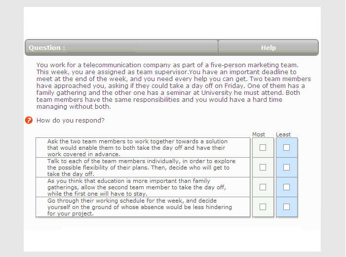 customer service multiple choice questions