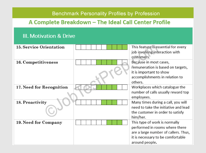 personality test with answers key pdf