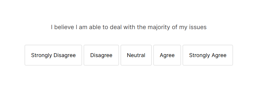 personality question example