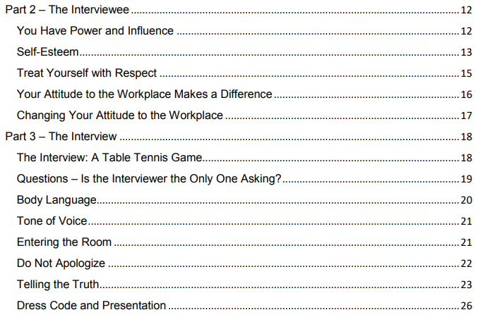 Interview Preparation PDF Guide