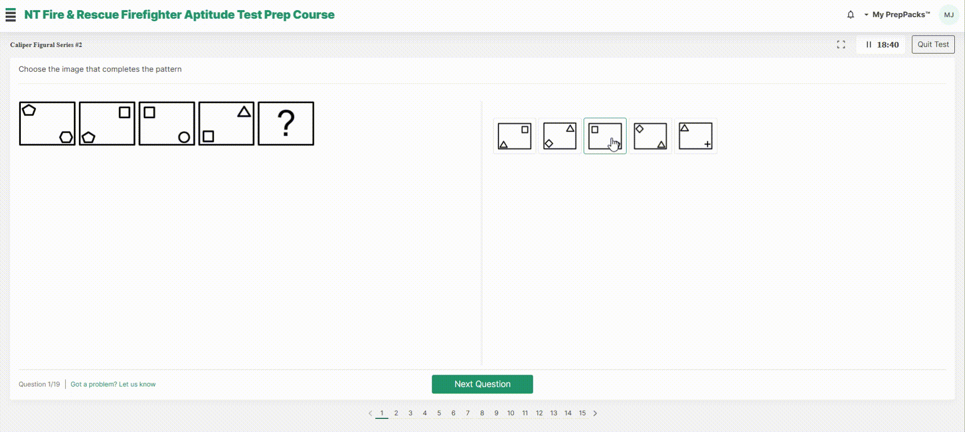 COGNITIVE ARFF TEST PREVIEW