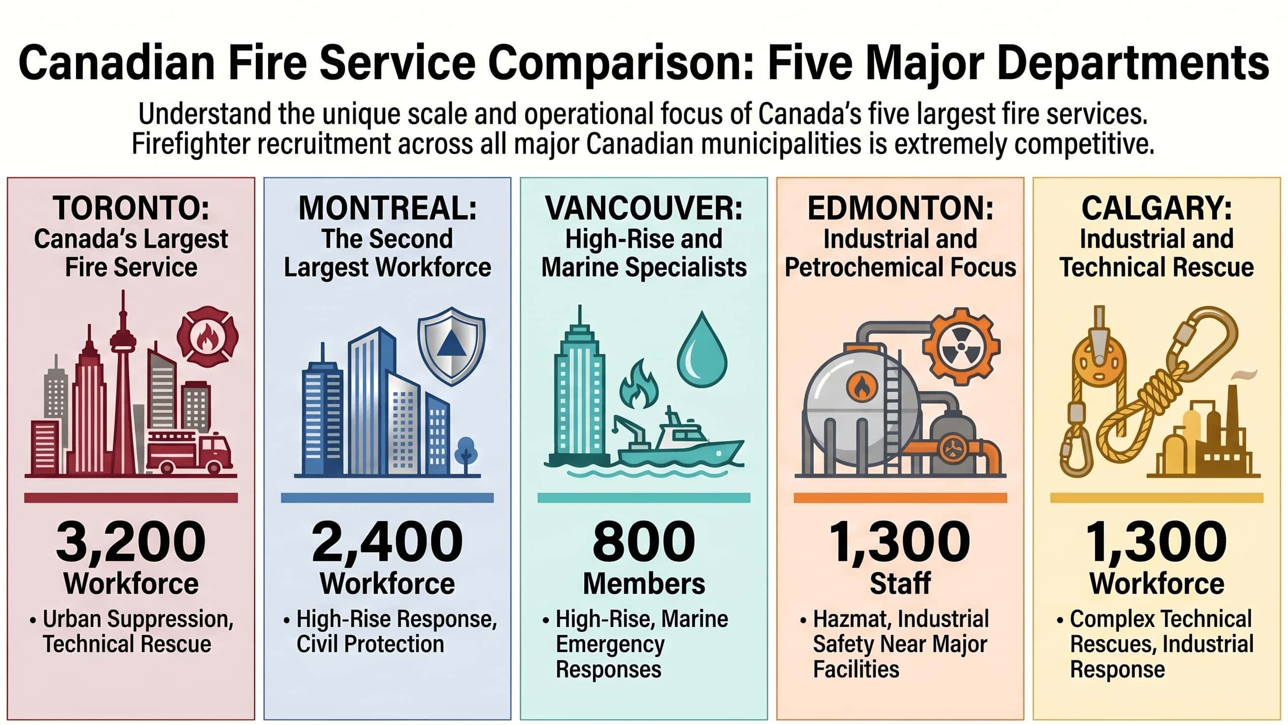 firefighter fire departments infographic