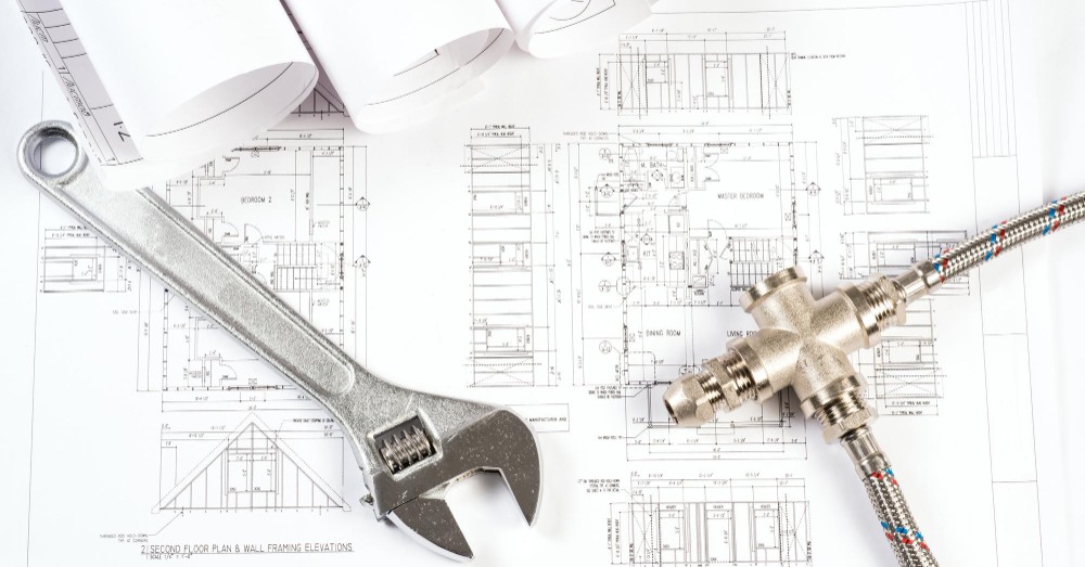 icc plumbing plans and wrench