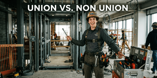 An elevator apprenticeship excited to start work