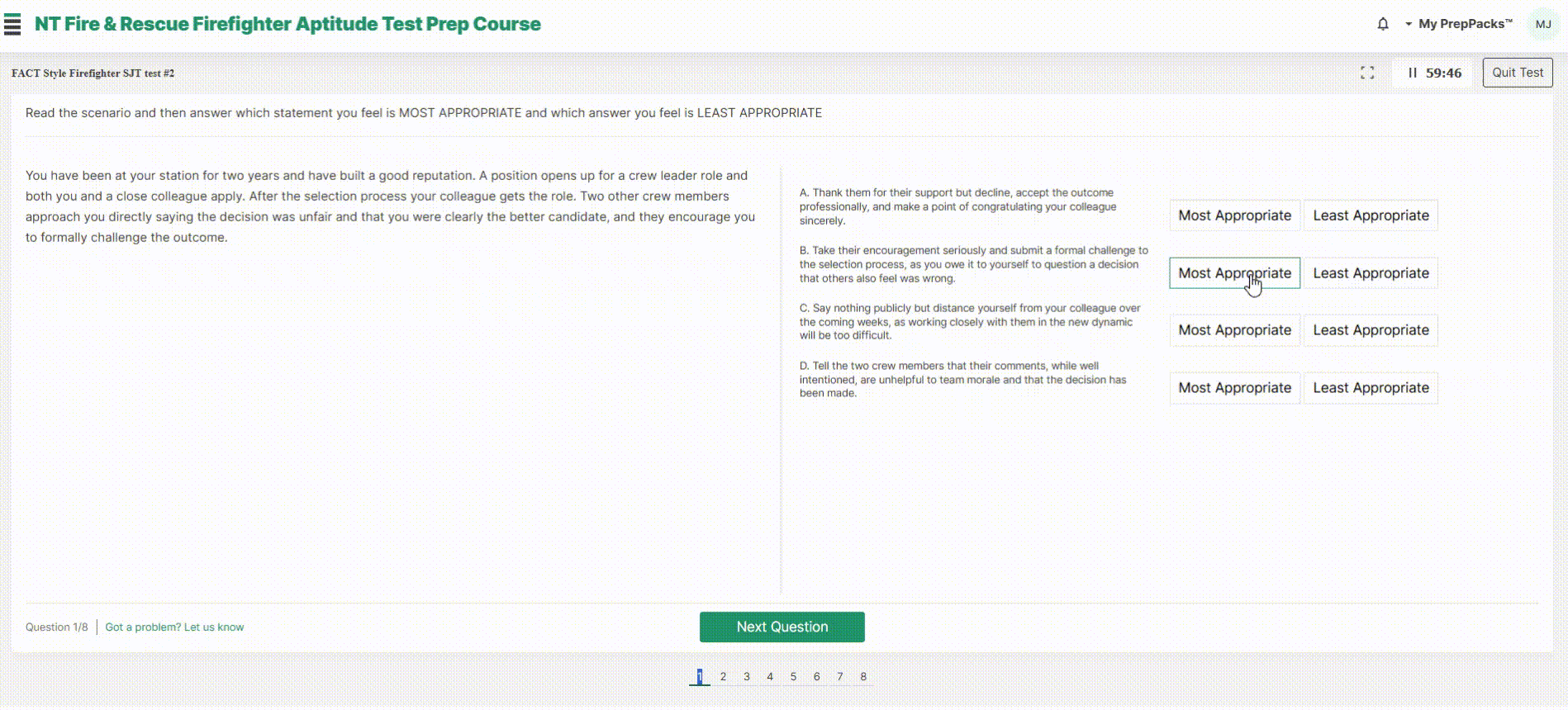 ntrsjt practice  test preview 