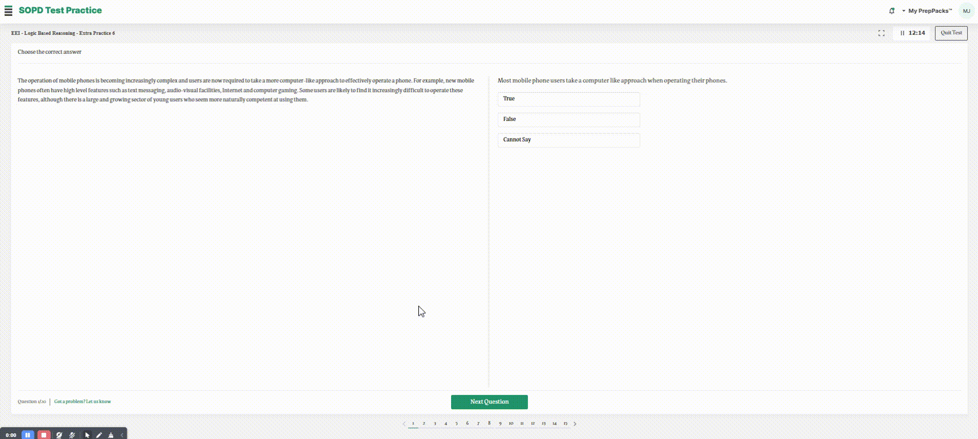 sopd analytical preview