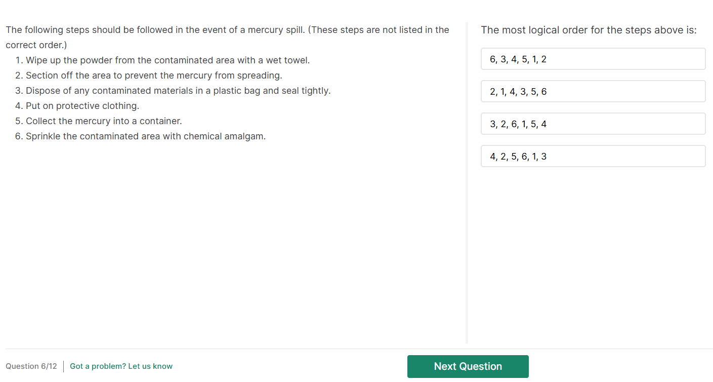 caseworker information ordering sample