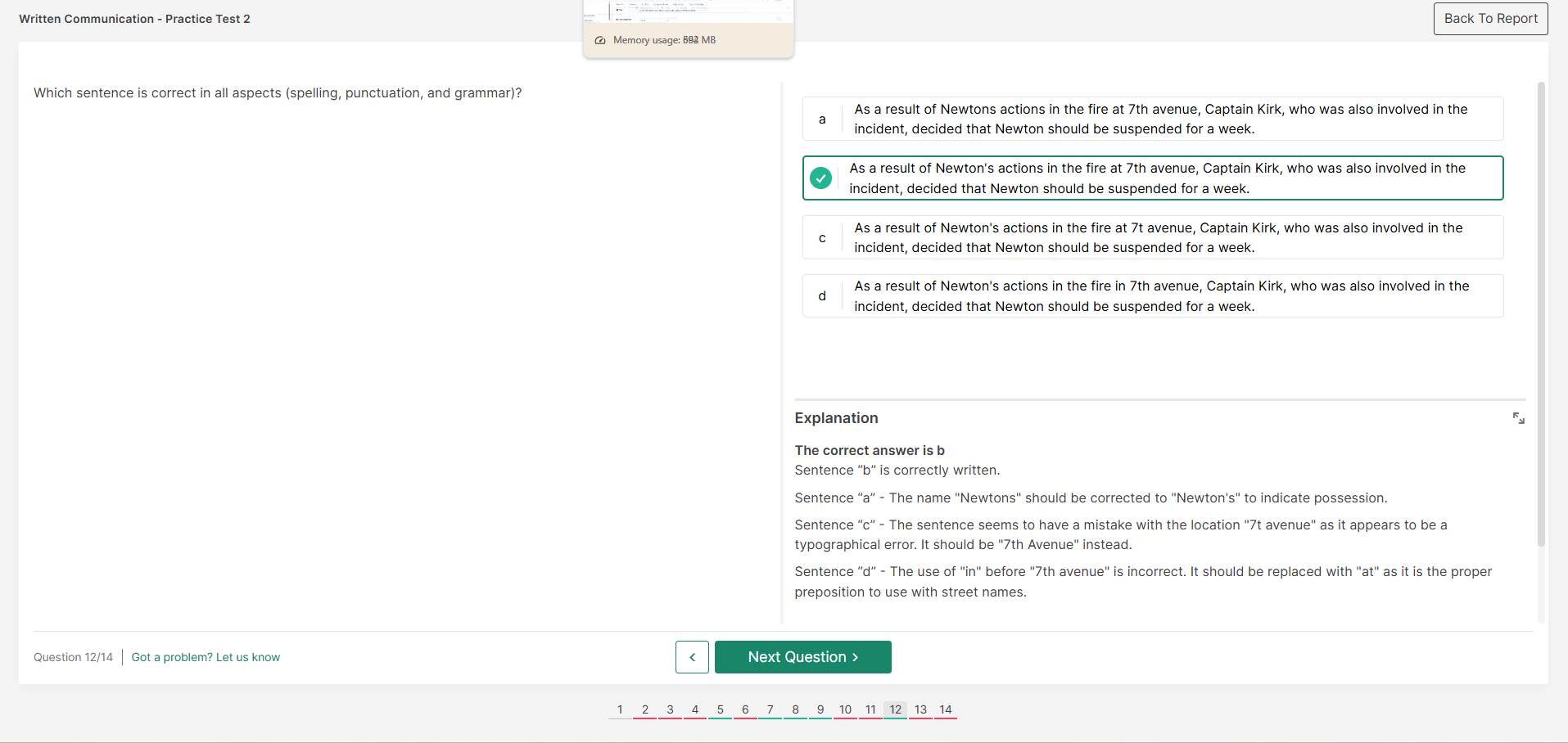written communication cps firefighter prep course 