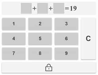 digit challenge procter gamble easy level sample question