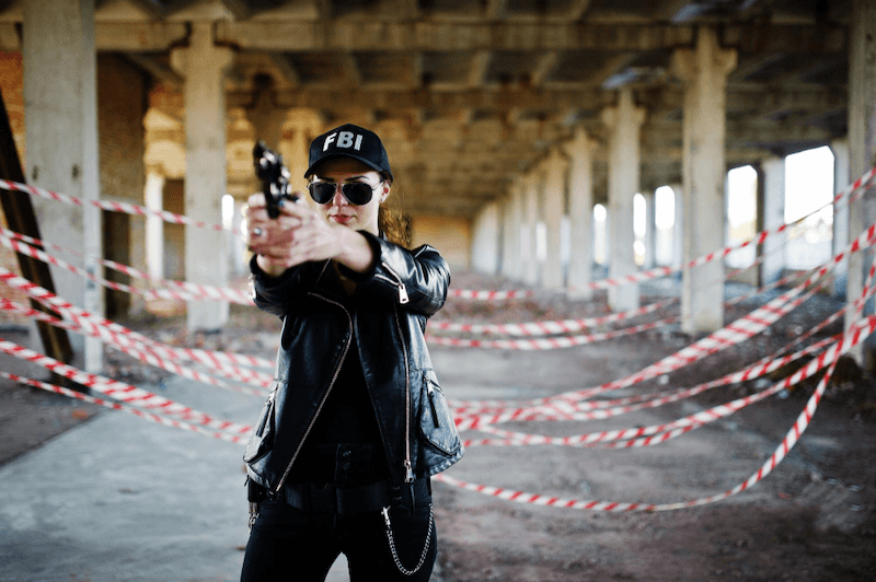 FBI Agent on duty
