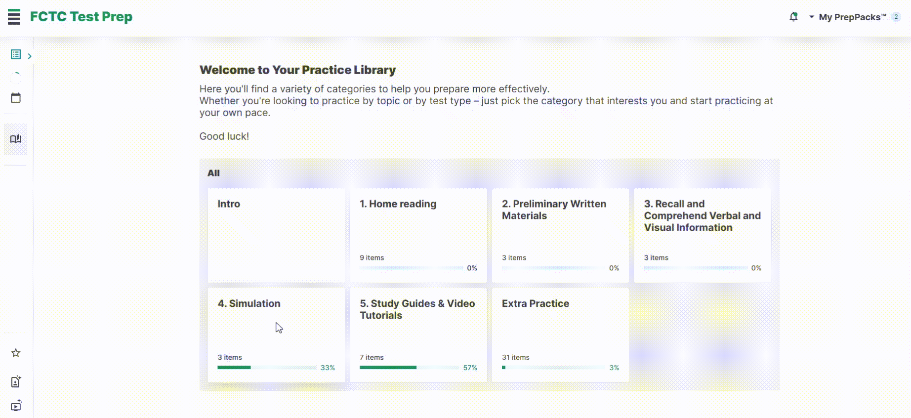 fctc prep course preview