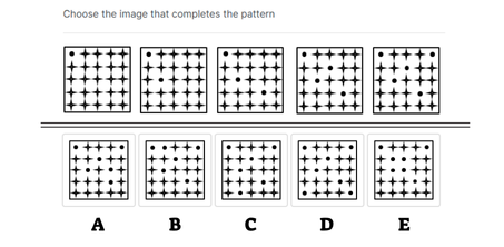 CCAT Spatial Reasoning Sample