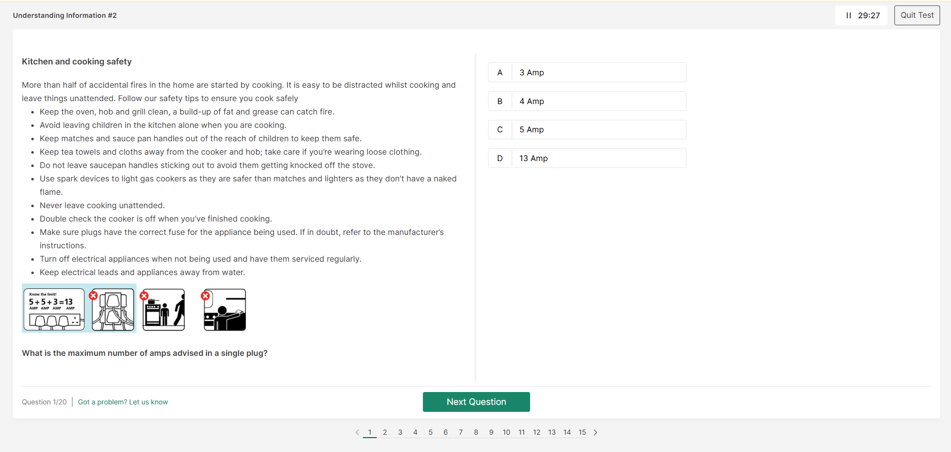 reading comprehension cps firefighter exam test prep course 