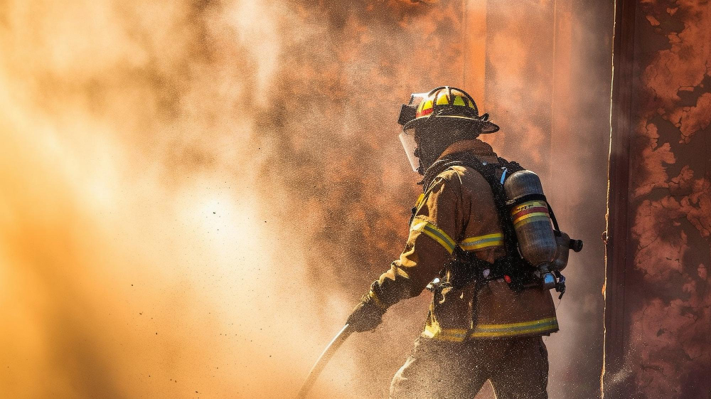 FIREMAN WRITTEN EXAM FIREMAN IN FIRE TRAINING