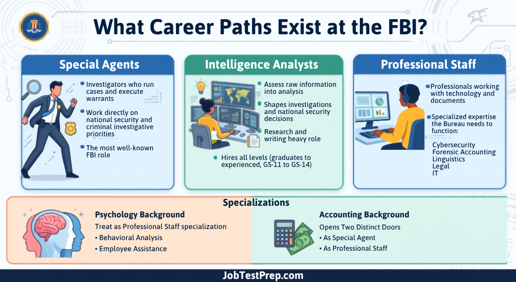 FBI Career Opportunities at a Glance